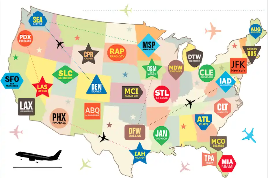 15 Weird Airport Codes and How They Came to Be